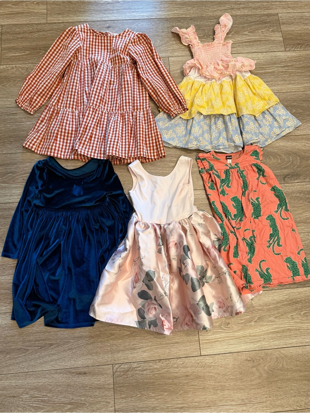 Pink Chicken Bisby Tea Ruffle Butts Mini Boden and H&M Girls Dresses - Size 6